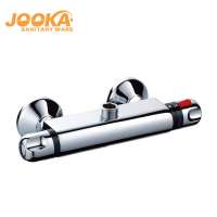 New arrival wall mounted bath room thermostatic shower faucet mixer set